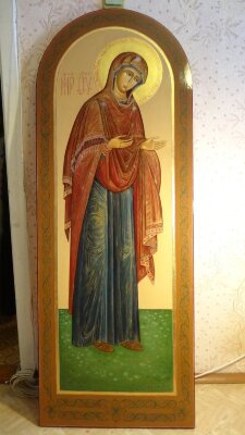 Икона ручной работы Пресвятая Богородица